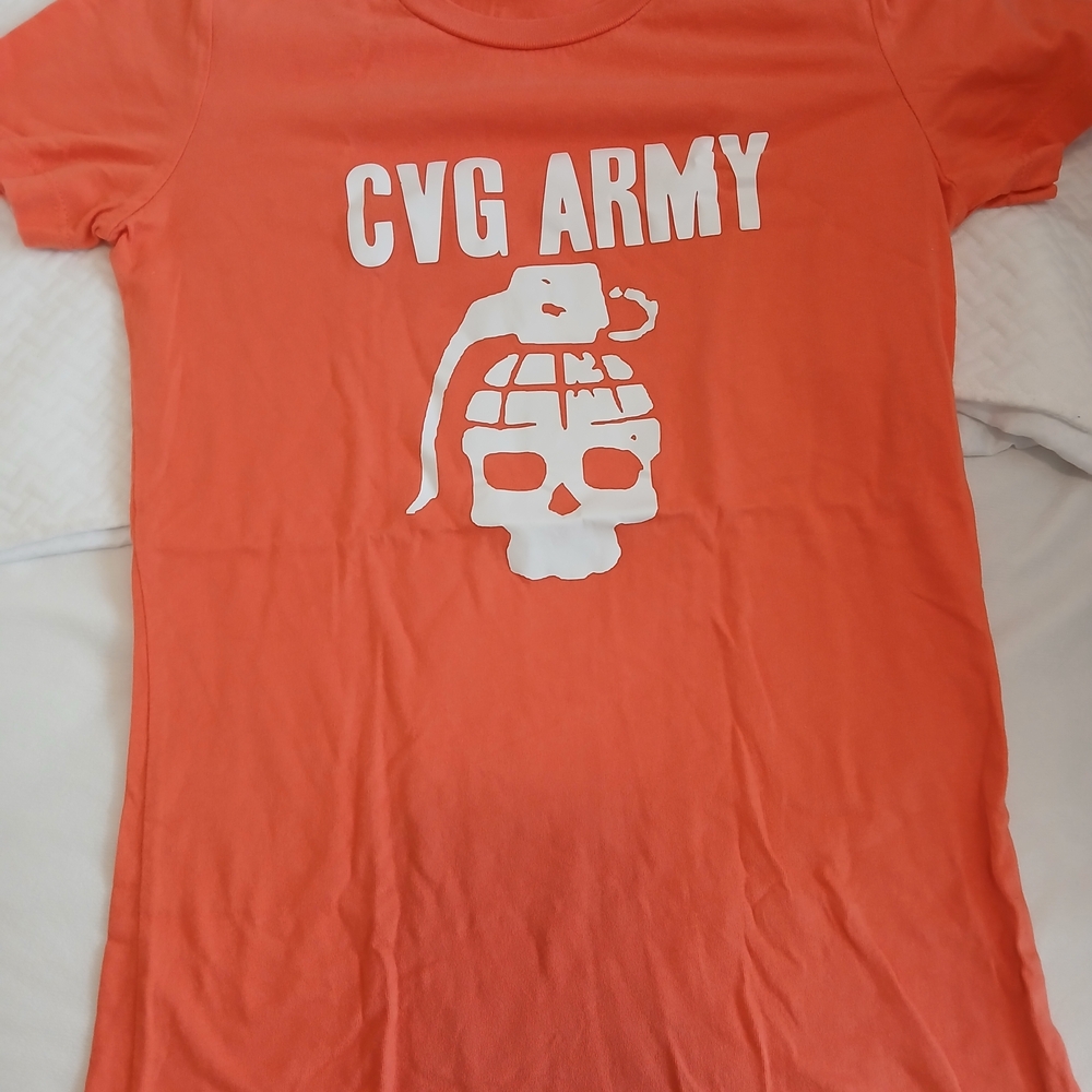 Constantly Varied Gear Orange CVG Army Tee